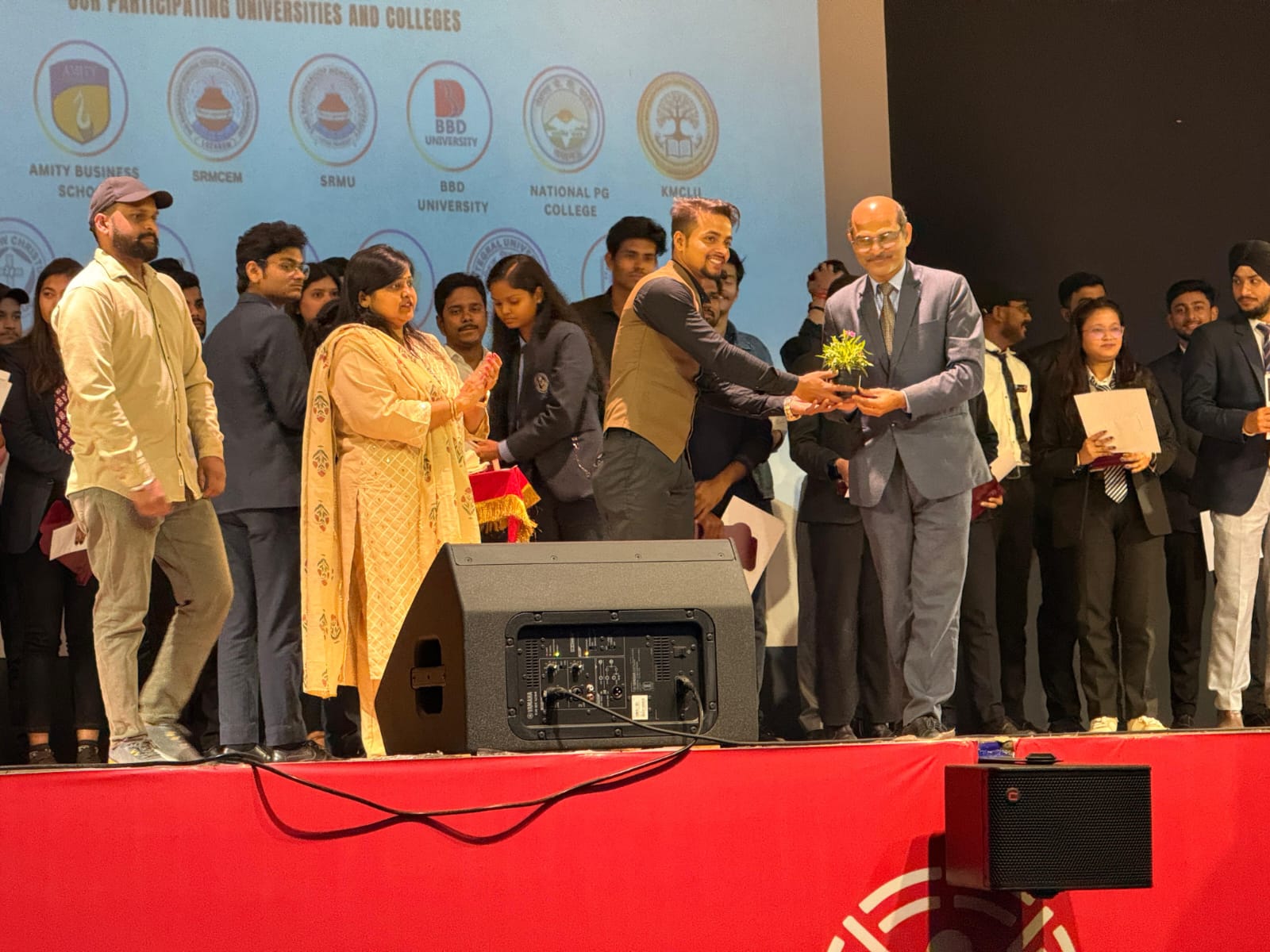 College Kolhapur Flood Donation